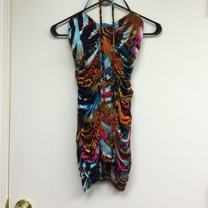 Dress slim colorful new