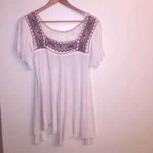 Free People crochet top