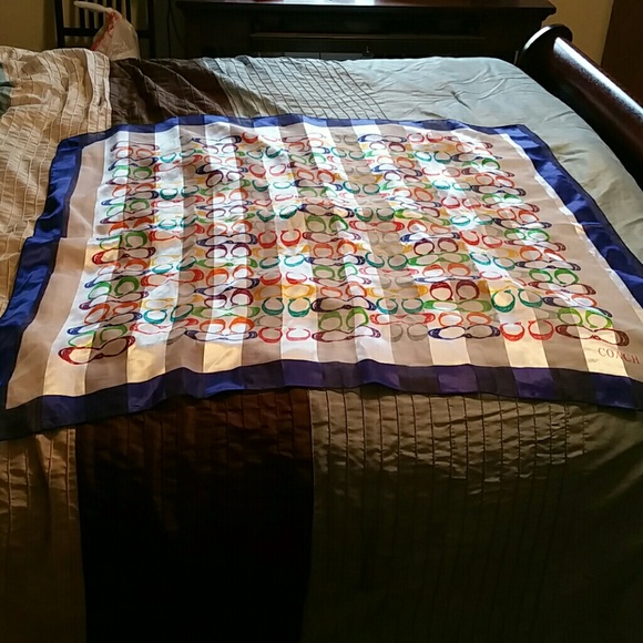 Large Coach scarf
