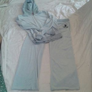 Light blue Juicy Couture valour track suit S