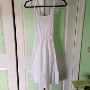 American Apparel white sundress