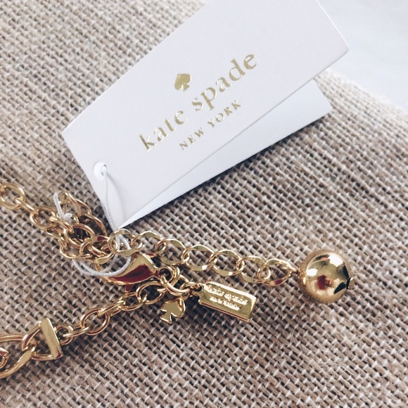 🎉HP🎉 •Kate Spade• Steamer Glow blue necklace - Picture 4 of 4