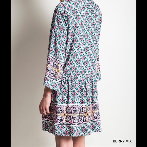 Gorgeous  Indie Tunic Dress - Picture 2 of 4