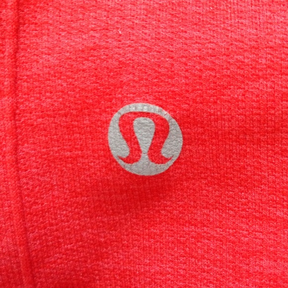 SOLD Lululemon In the Flow Crops - Bright Red - Picture 3 of 4