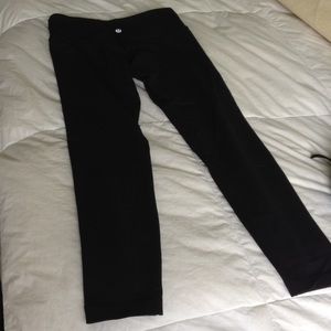 Lululemon WU reversible pants black/black