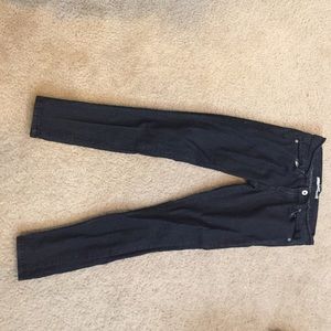 Dark denim jeans. Size 24