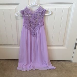 Violet dress. Size small.