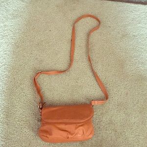 Peach Rosetti Crossbody