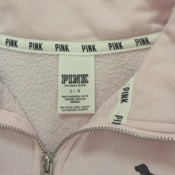 PINK half zip. - Picture 2 of 2