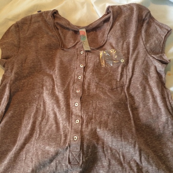 Button down t shirt