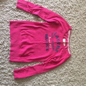 Pink Hollister sweat shirt