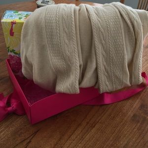 Lilly cashmere wrap cardigan