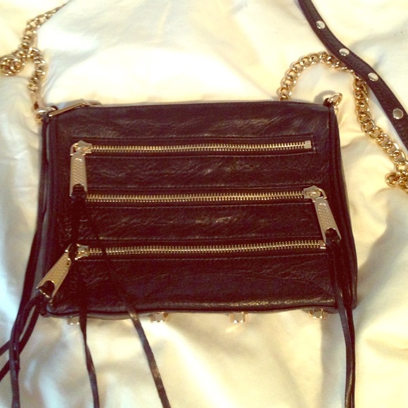 Rebecca Minkoff classic black Mini 5 bag