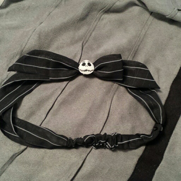 Jack skeleton head band. .