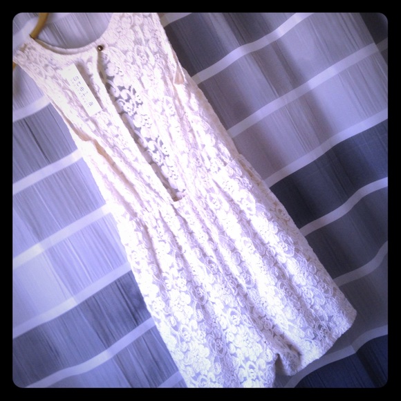 CLOSED CLOSET ( temporary)Darling all Lace Romper