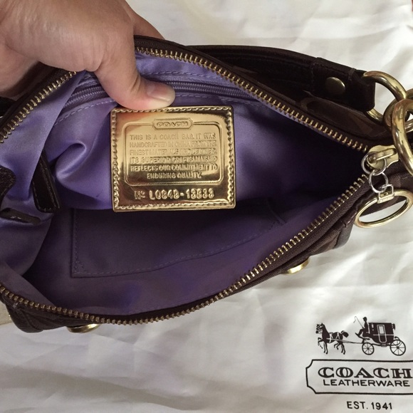 Authentic Coach Handbag - Picture 2 of 4