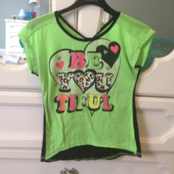 Be-you-Tiful girls top