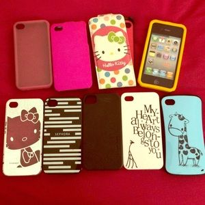 iphone 4s case Bundle$10 for all