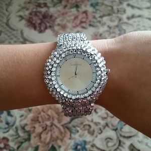 Bejeweled watch