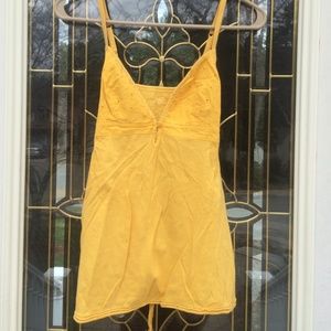 Yellow tank