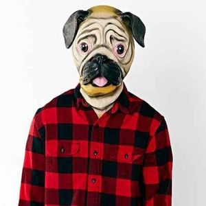 RARE Urban Outfitters Pug Mask