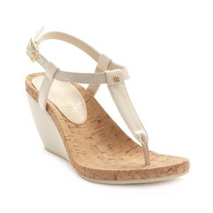 NIB Ralph Lauren wedge sandals