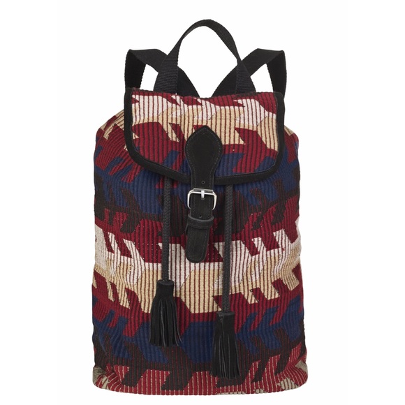 Jacquard backpack
