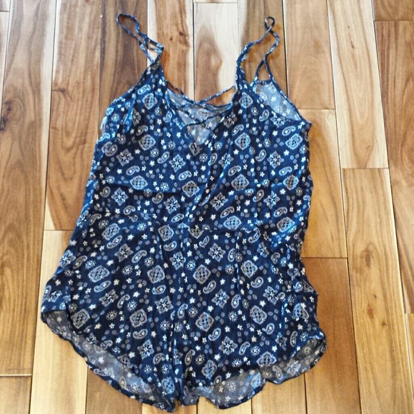 Paisley Romper