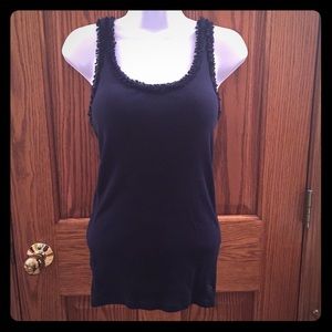 Abercrombie and Fitch navy tank