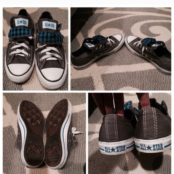 Double Tongue Converse All Stars