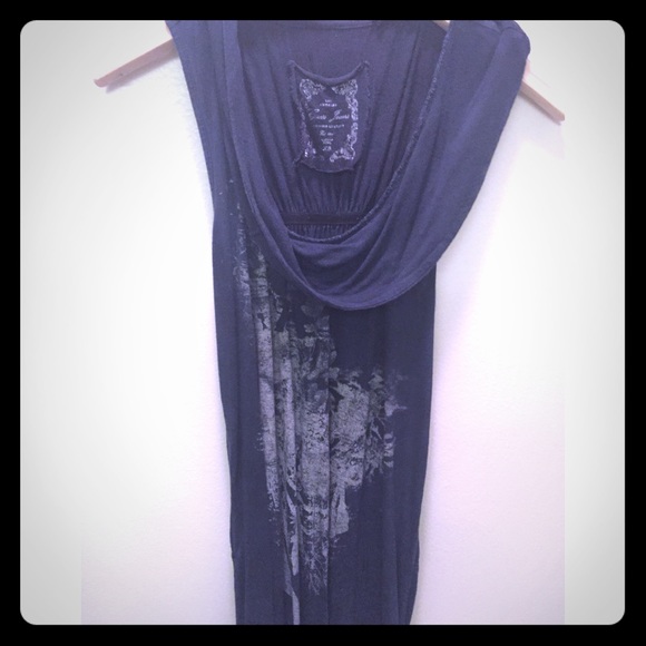 Navy Blue Guess top