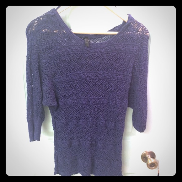 Navy Blue Light sweater shirt