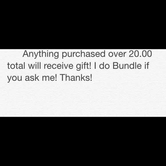 Free gift with purchase