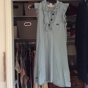 Cotton ruffled project e dress