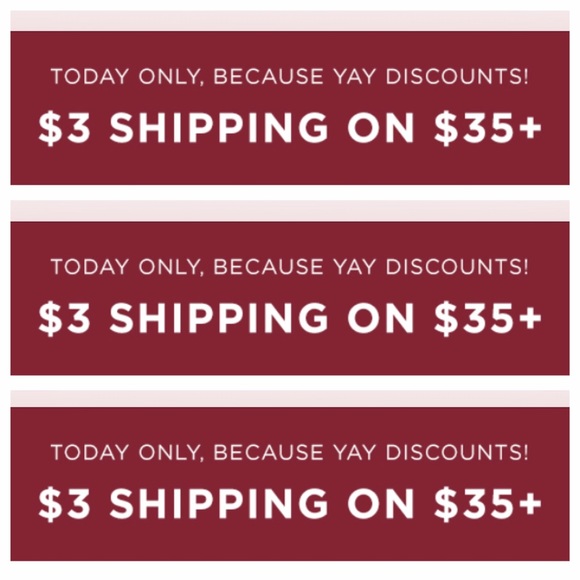 SPEND $35 GET $3 SHIPPING