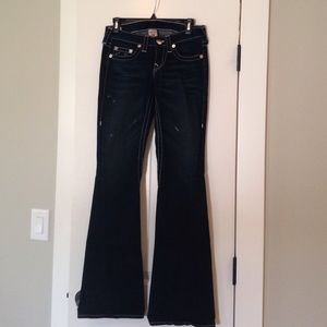 True Religion flare leg jeans Sz 27