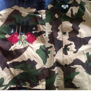 ALIFE CAMO COACH JACKET