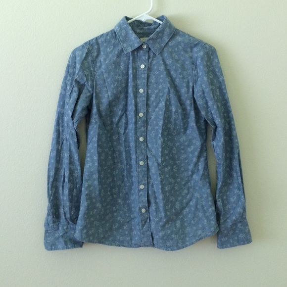 J. Crew Tops - J. Crew denim shirt