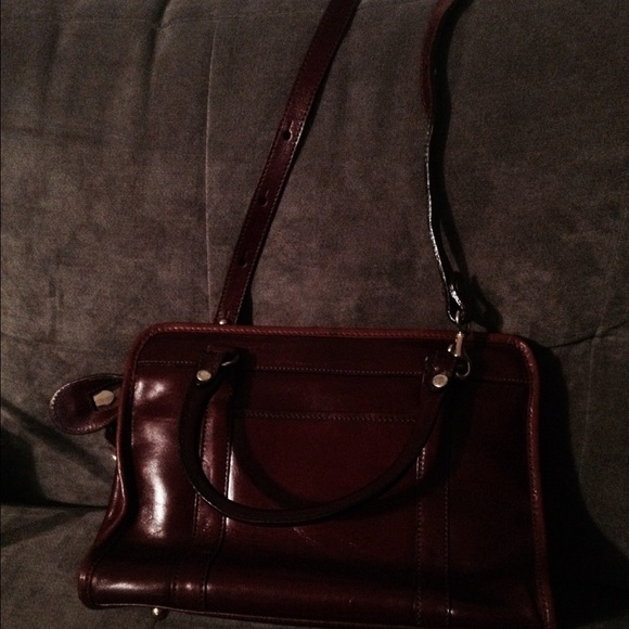Brown Leather Brahmin Purse