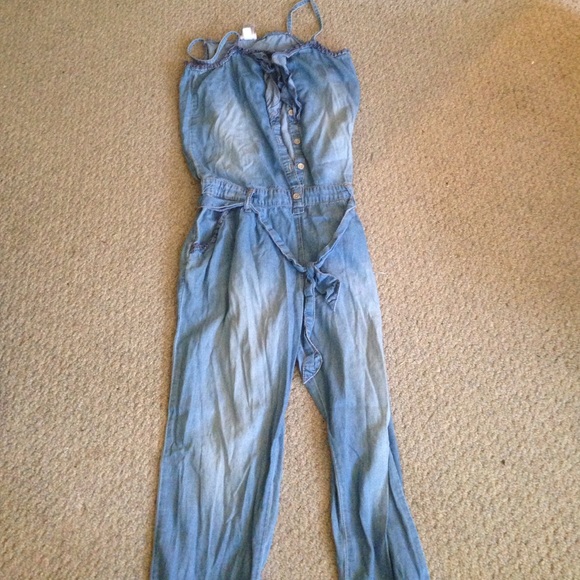 Denim jumpsuit