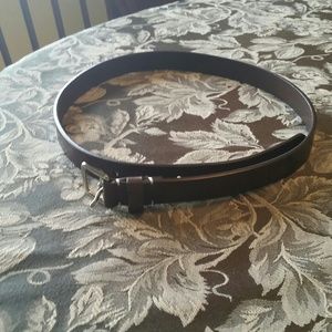 Brown Coach Cowhide Belt