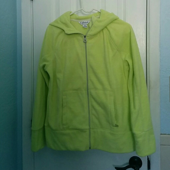 Lime green jacket