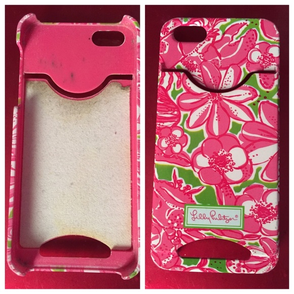 Lilly Pulitzer Accessories - Lilly Pulitzer Iphone 5 5s case with card slots