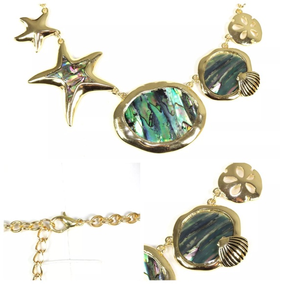 Nacre Star Necklace Set - Picture 3 of 10