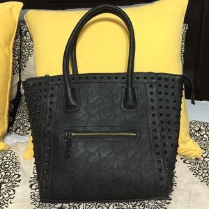 ALDO black stud purse