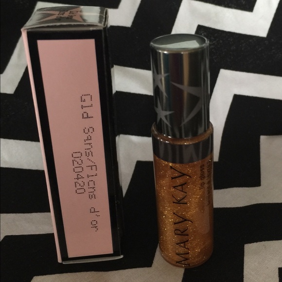 Mary Kay Nourishine Lip Gloss - Golden Sequins - Picture 1 of 1