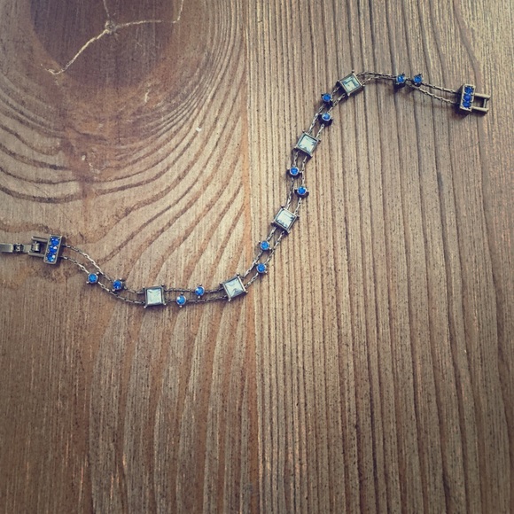 Lia Sophia blue bracelet