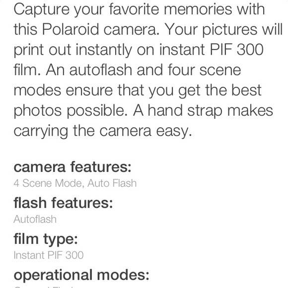 Polaroid Camera - Picture 3 of 4