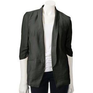LC by Lauren Conrad quarter sleeve blazer