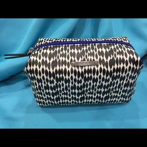 Stella And Dot black-and-white pouf